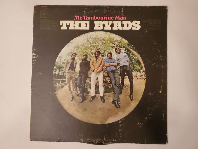 The Byrds Mr. Tambourine Man vinyl record